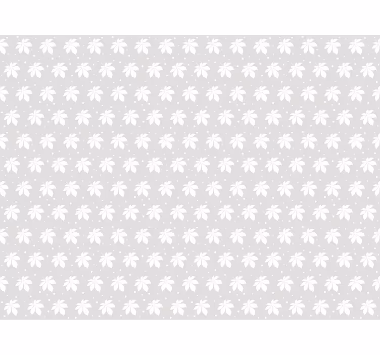Delicate flower pattern flower roller blind - TenStickers