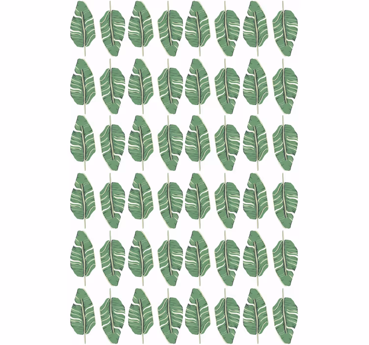 Leaf Pattern Motif flower roller blind - TenStickers