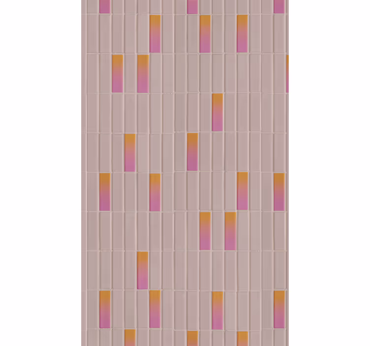 Gradient pink pattern texture roller blind - TenStickers