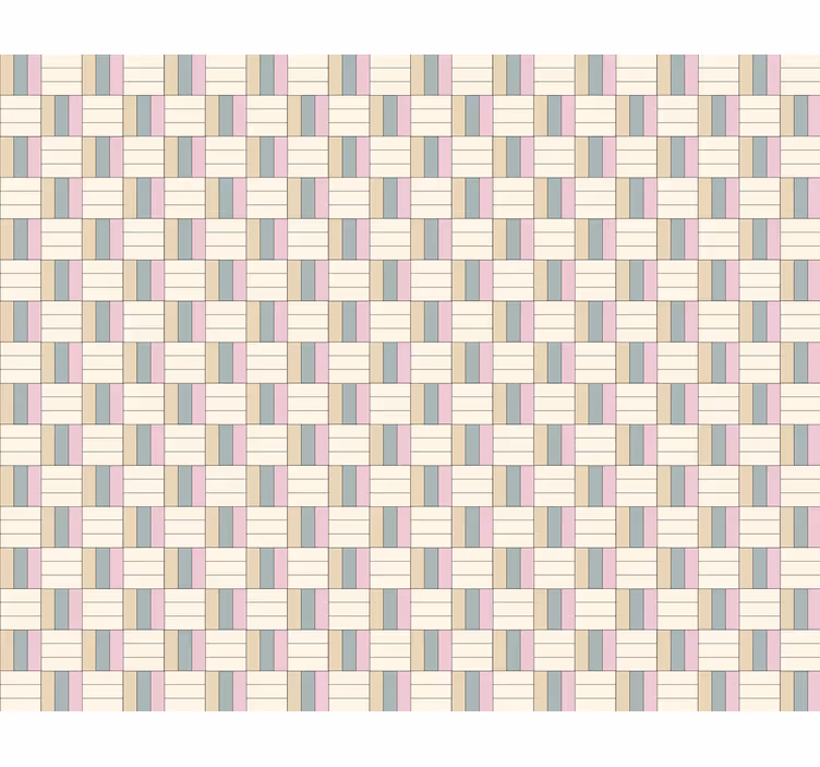 Geometric themed composition texture roller blind - TenStickers