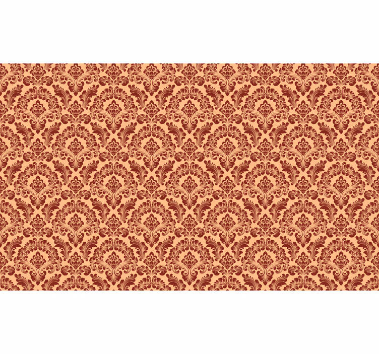Intricate Floral Theme elegant roller blind - TenStickers