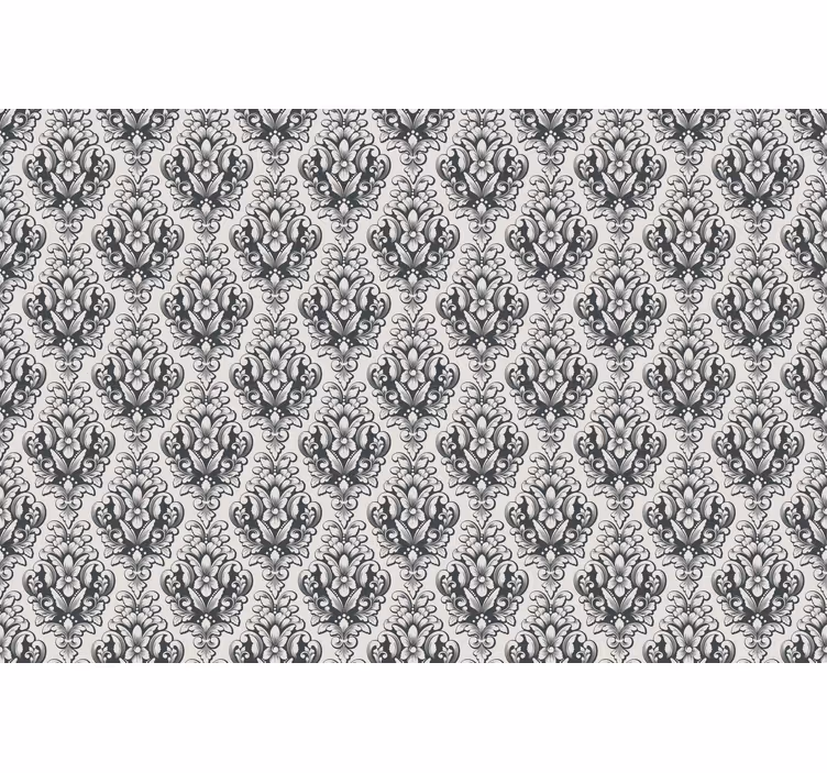 Damask Classic roller blind - TenStickers