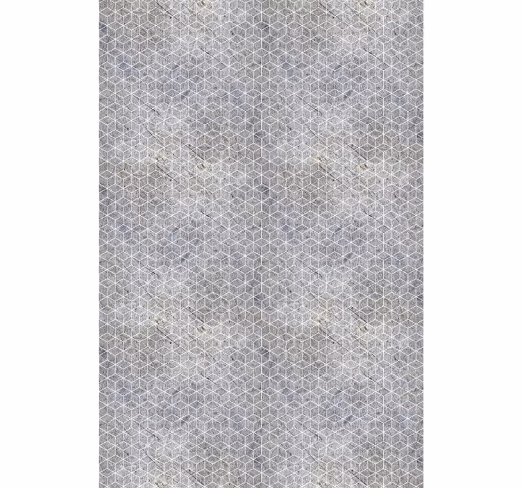 Geometric Pattern Mesh texture roller blind - TenStickers
