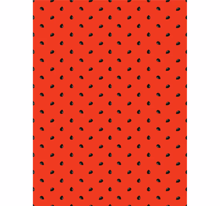 Red Strawberry Pattern fruit roller blind - TenStickers