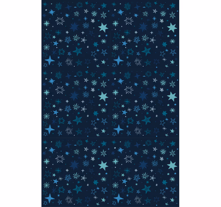 Celestial evening sky kids roller blind - TenStickers