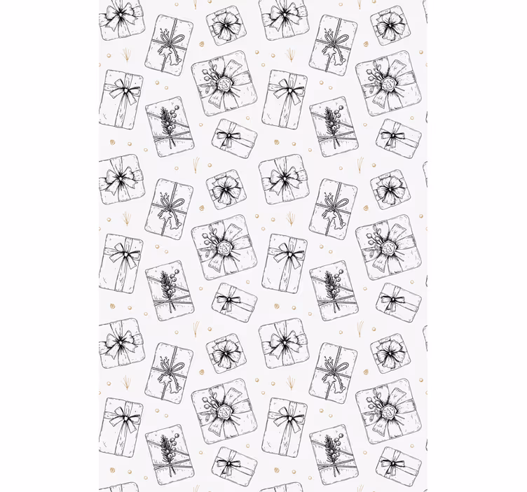 Delicate Gift Design roller blind - TenStickers