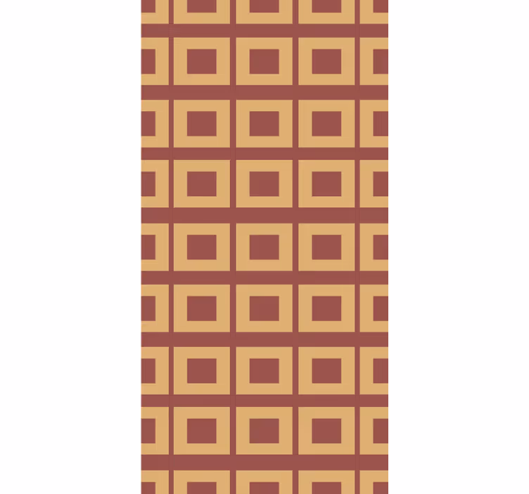 Geometric Square Pattern texture roller blind - TenStickers