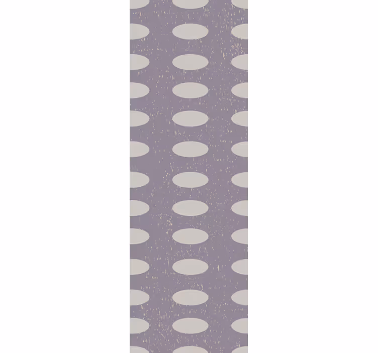 Soft Oval Patterns texture roller blind - TenStickers