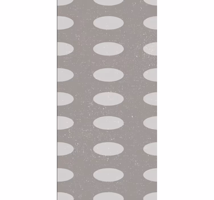 Geometric gray circle pattern blind - TenStickers
