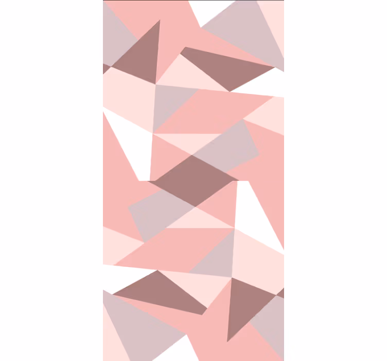 Abstract Geometric Shapes texture roller blind - TenStickers