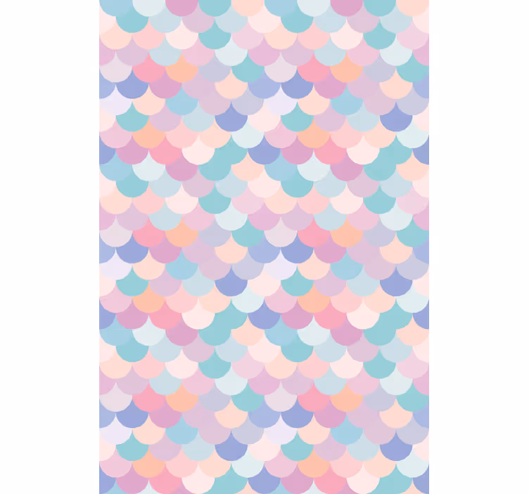 Colorful Scale Patterns texture roller blind - TenStickers
