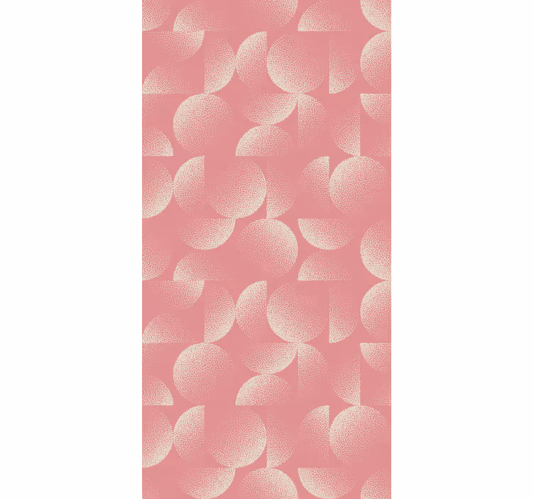 Round Patterns Design texture roller blind - TenStickers