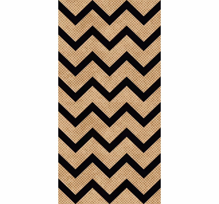 Hollywood-regency zigzag lines Modern blind - TenStickers