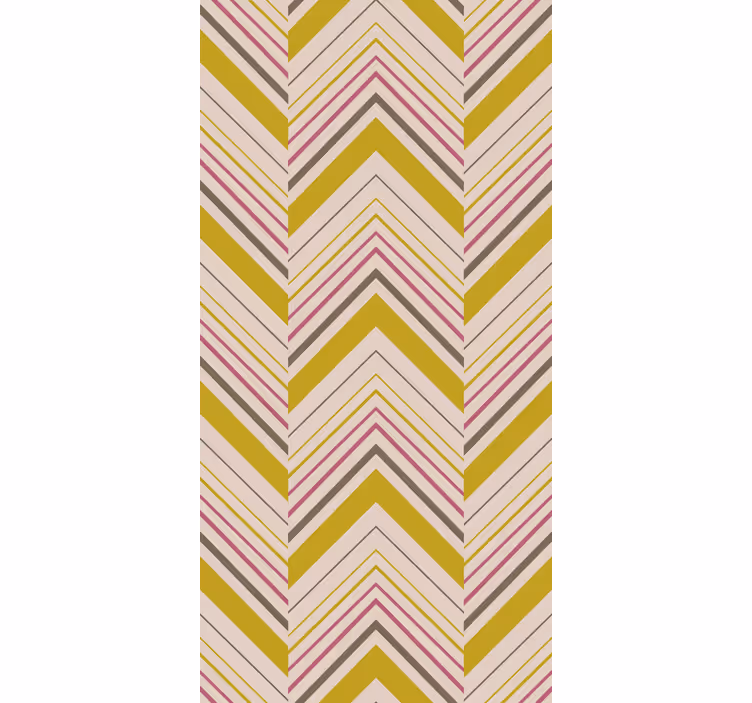 Chevron Patterned Layers texture roller blind - TenStickers