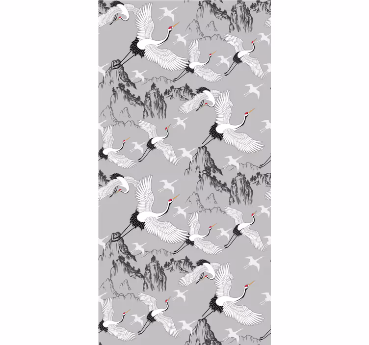 Birds flying elegant design bedroom blind - TenStickers