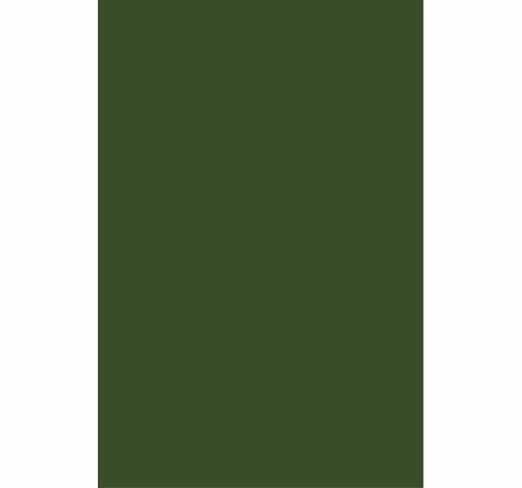 Green minimalist shade opaque roller blind - TenStickers