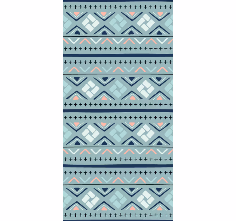 Geometric Patterned Motifs modern roller blind - TenStickers