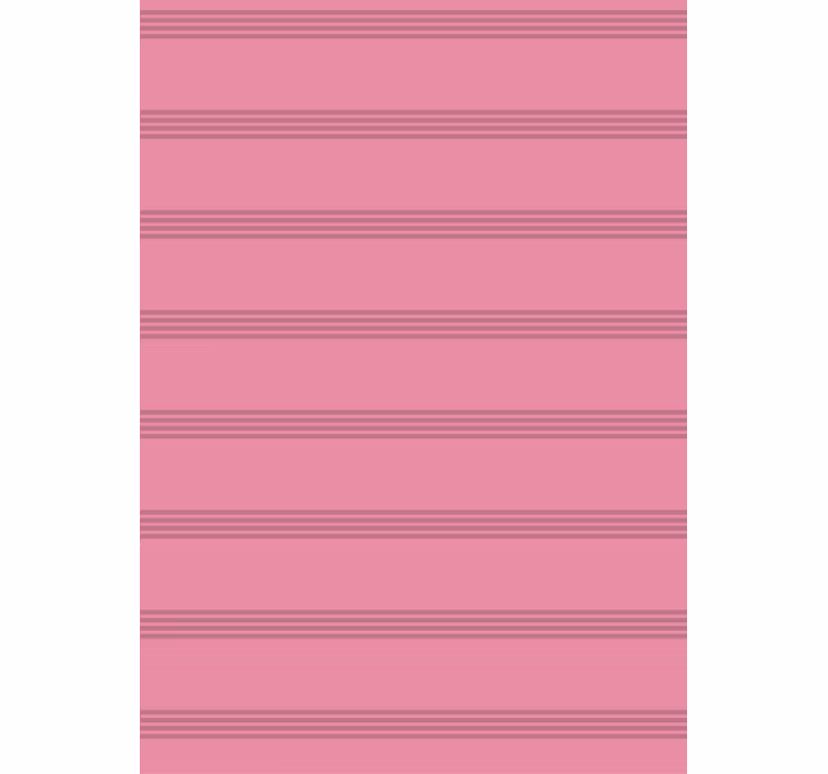 Dark pink stripes Master bedroom blind - TenStickers
