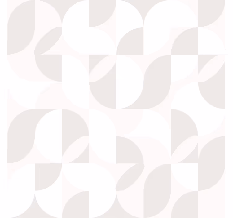 Retro white tones Living room roller blind - TenStickers