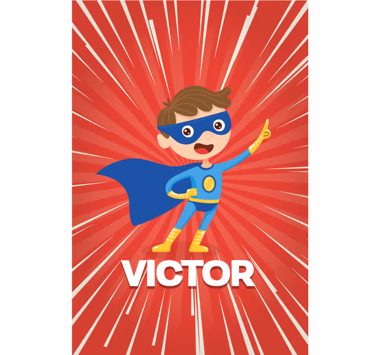 Super kid custom printed roller blind - TenStickers