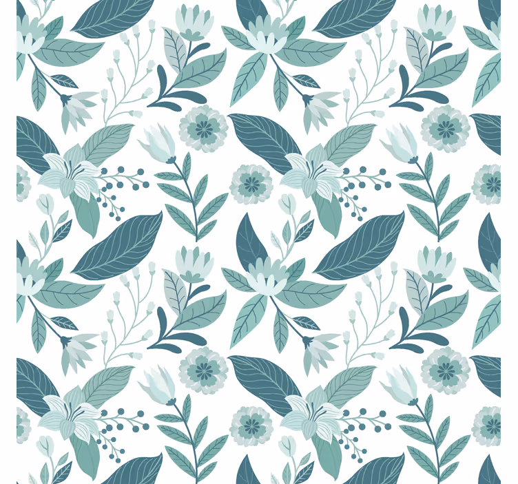 Nordic style flora Nordic blind - TenStickers