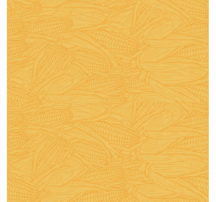 Corn shades yellow roller blind - TenStickers