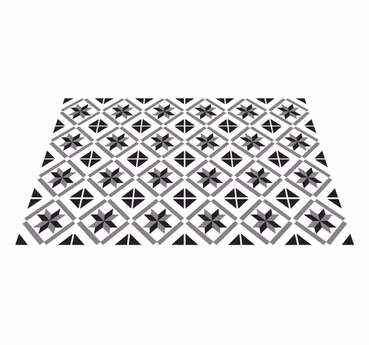 Cement tiles original placemat - TenStickers