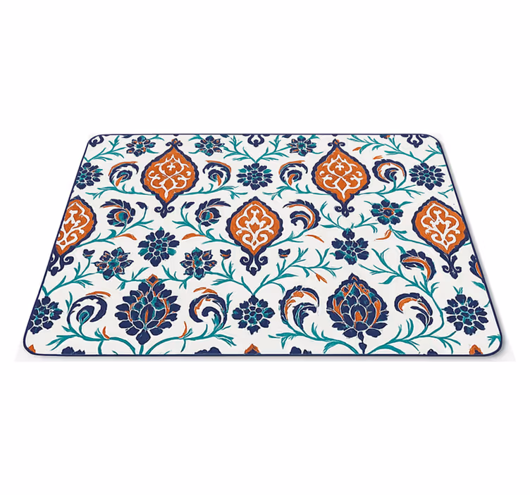 Original placemat colorful geometric floral mandalas - TenStickers