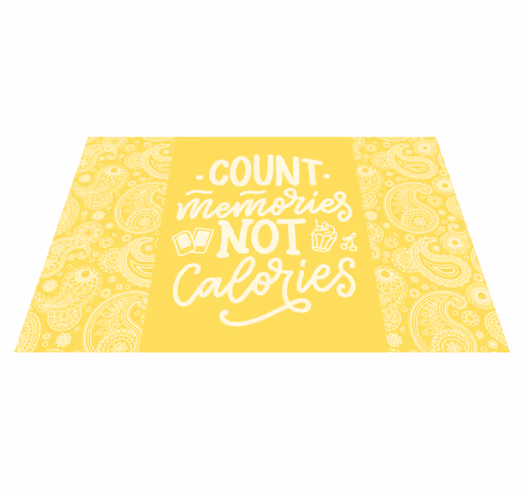 Arabic paisley pattern place-mats - TenStickers