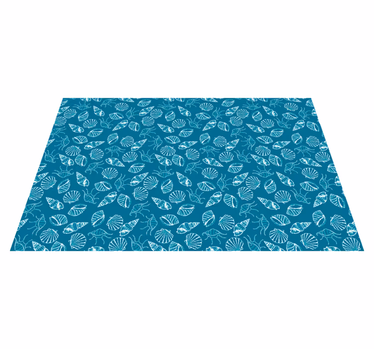 Leaf pattern surface placemat - TenStickers