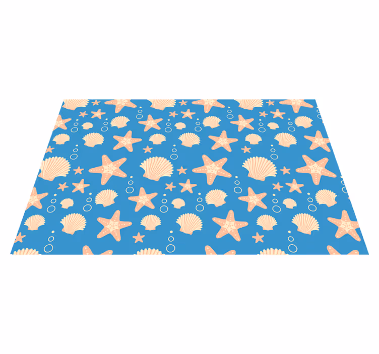 Original placemat nautical shell designs - TenStickers
