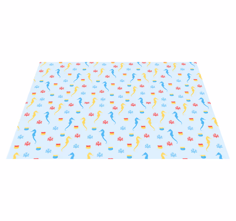 Original placemat colorful underwater design - TenStickers