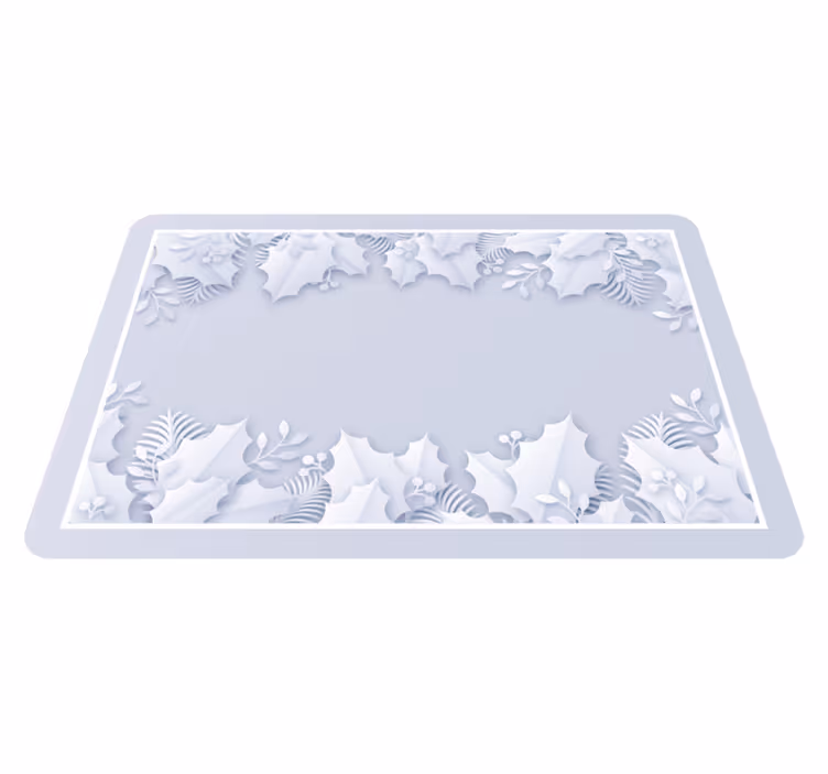 Christmas placemat with sophisticated holiday style - TenStickers