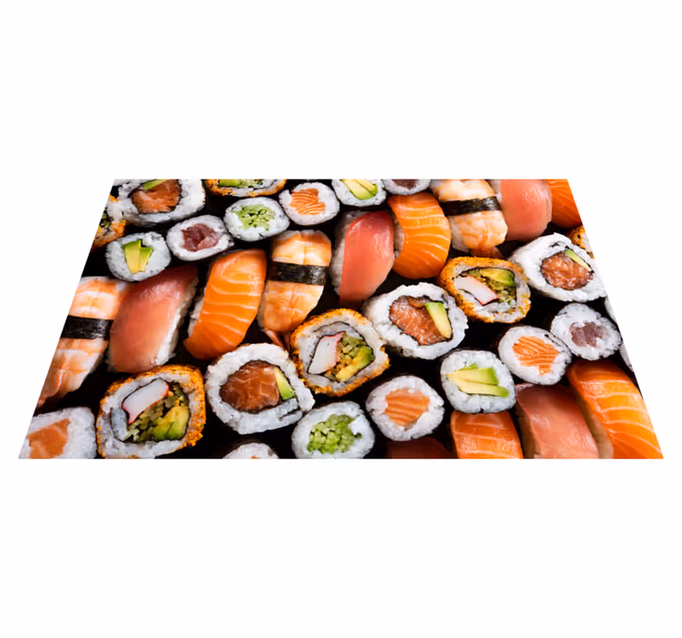 Sushi Rolls Vinyl placemats - TenStickers