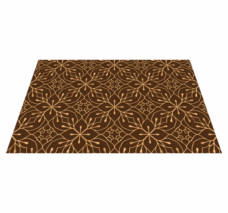 Placemat graceful blossom design - TenStickers