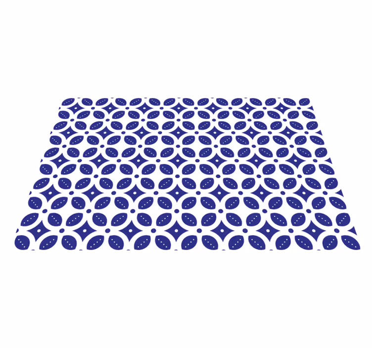 Placemat with geometric pattern design - TenStickers