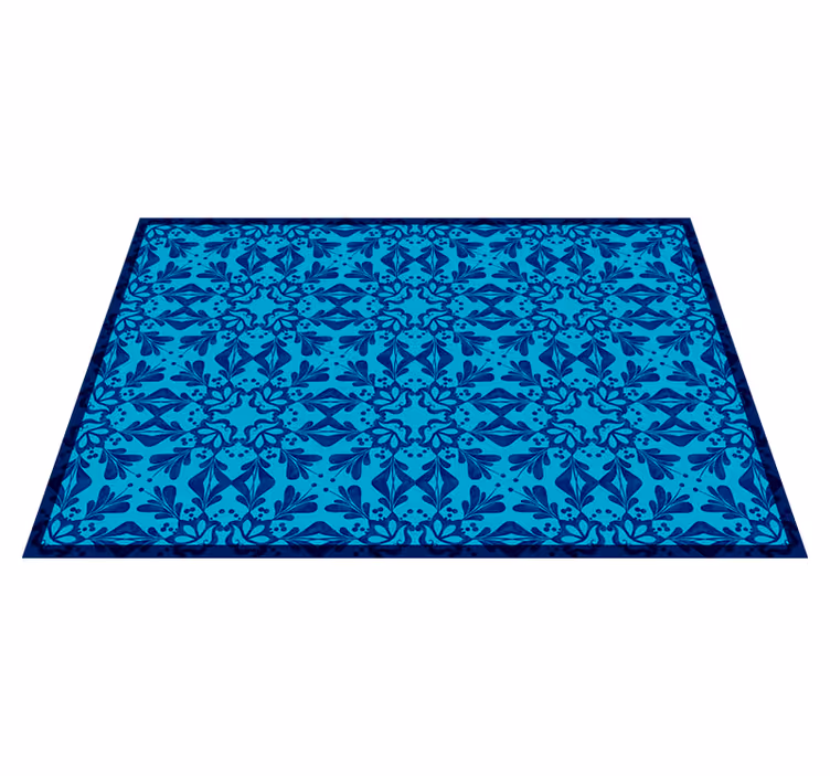 Graceful botanical design placemat - TenStickers