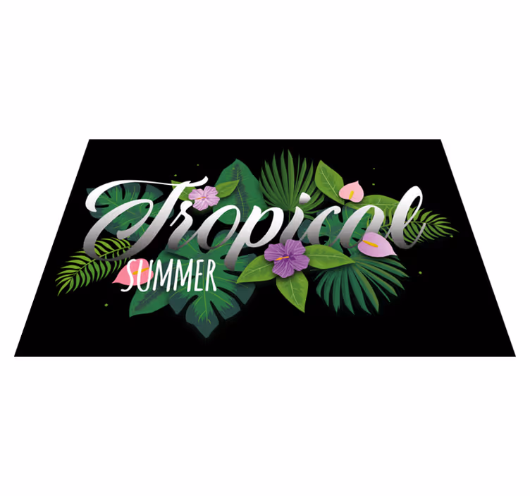 Original placemat tropical summer ambiance - TenStickers
