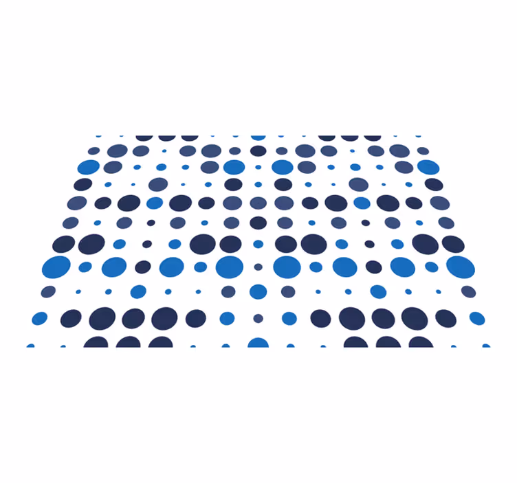 Circle pattern surface placemat - TenStickers