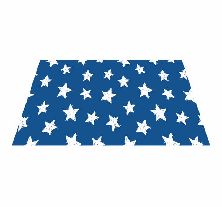 Original placemat with star pattern background - TenStickers