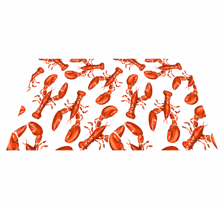 Original placemat lobster design surface - TenStickers