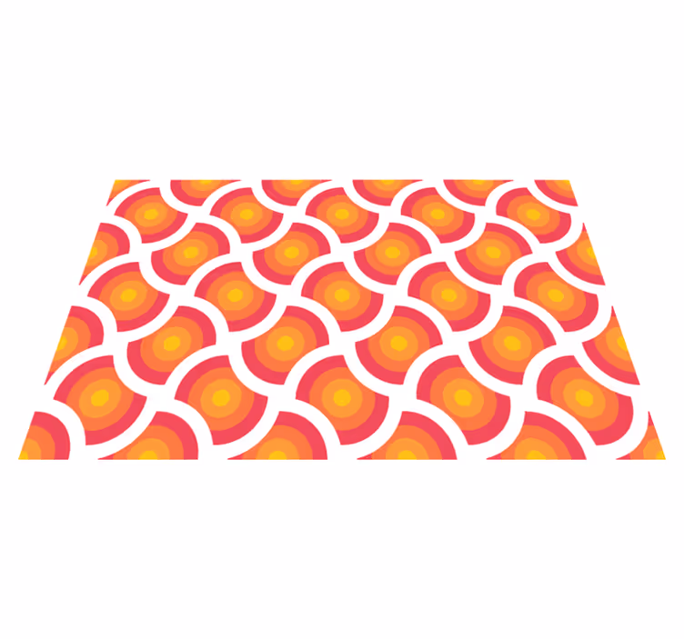 Original placemat with vibrant patterned design - TenStickers
