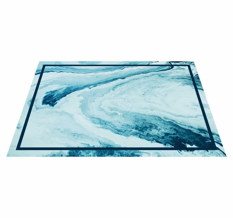 Placemat ocean wave design - TenStickers