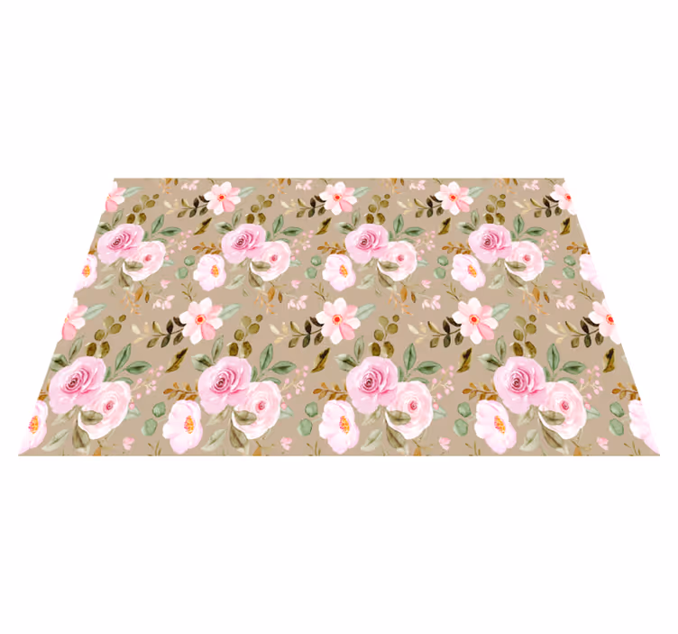 Original placemat botanical design arrangement - TenStickers