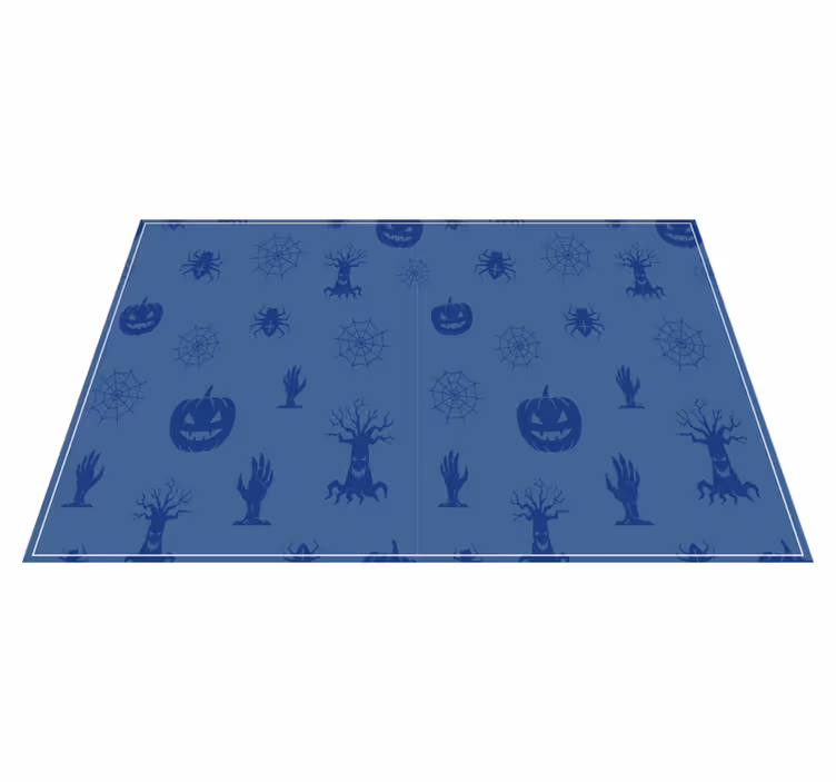 Halloween placemat for creepy theme decor - TenStickers