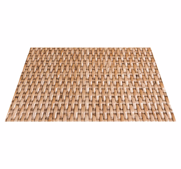 Placemat woven textured surface - TenStickers