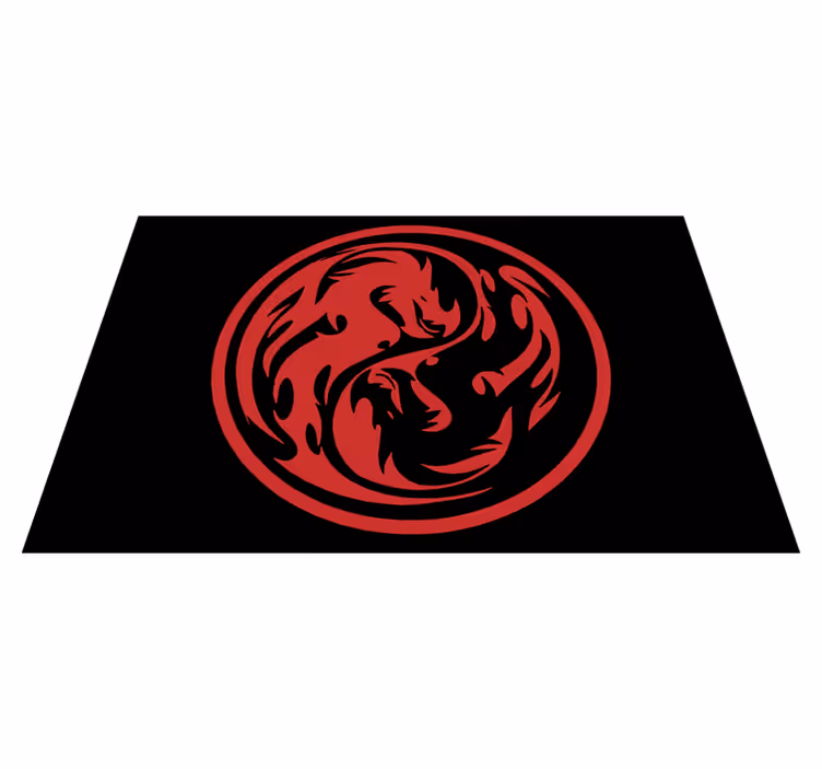 Original placemat dragon emblem design - TenStickers