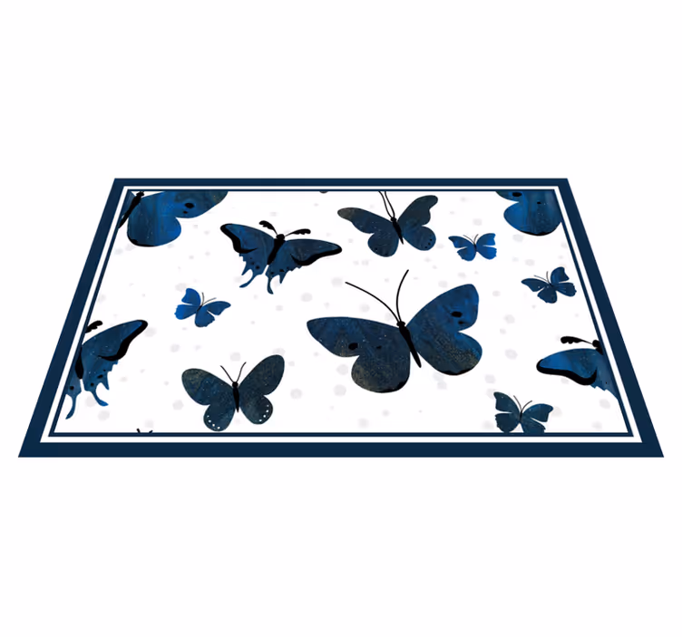 Original placemat butterfly design art - TenStickers