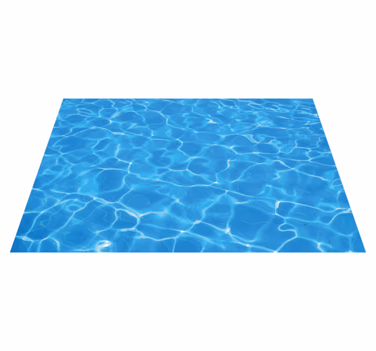 Water  textured vinyl placemats - TenStickers
