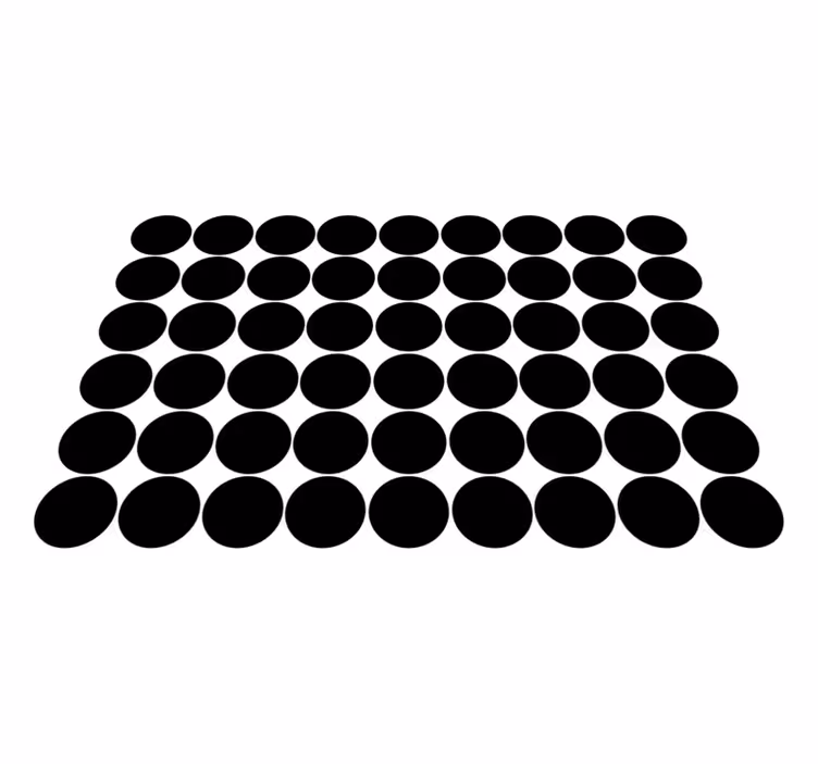 Placemat abstract circular design - TenStickers